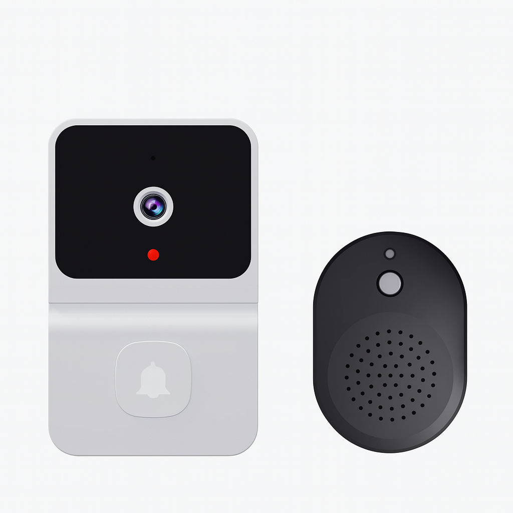 Smart Wireless Video Doorbell – WiFi, HD Camera, Night Vision & Voice Changer