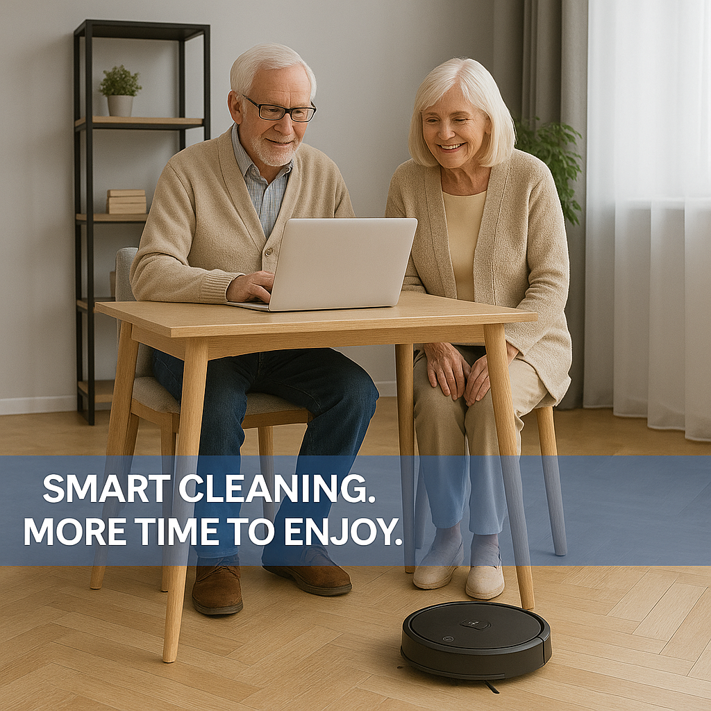 BOAIMORE™ Smart Robot Vacuum – 2500Pa Suction, 3-in-1 Cleaning, Auto Recharge, App Control, HEPA Filter