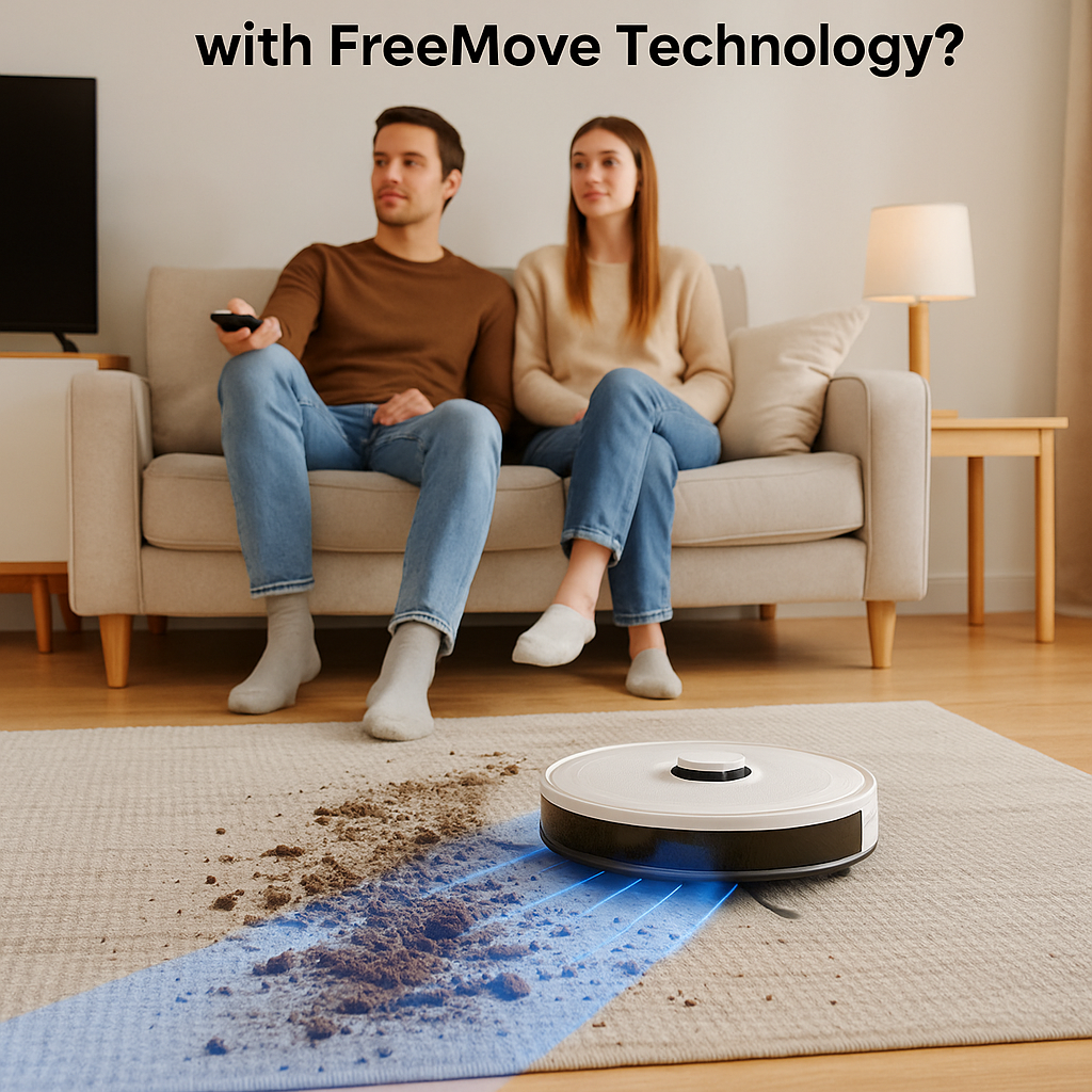 Lefant™ Self-Emptying Robot Vacuum & Mop – 6000Pa, Laser Nav, WiFi/Alexa Ready