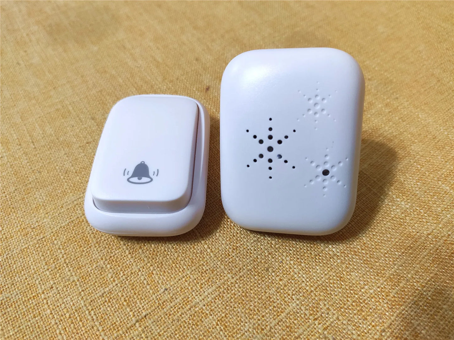 Lunzo Self-Powered Wireless Doorbell – Waterproof, 150M Range, 38 Chimes, No Battery Needed
