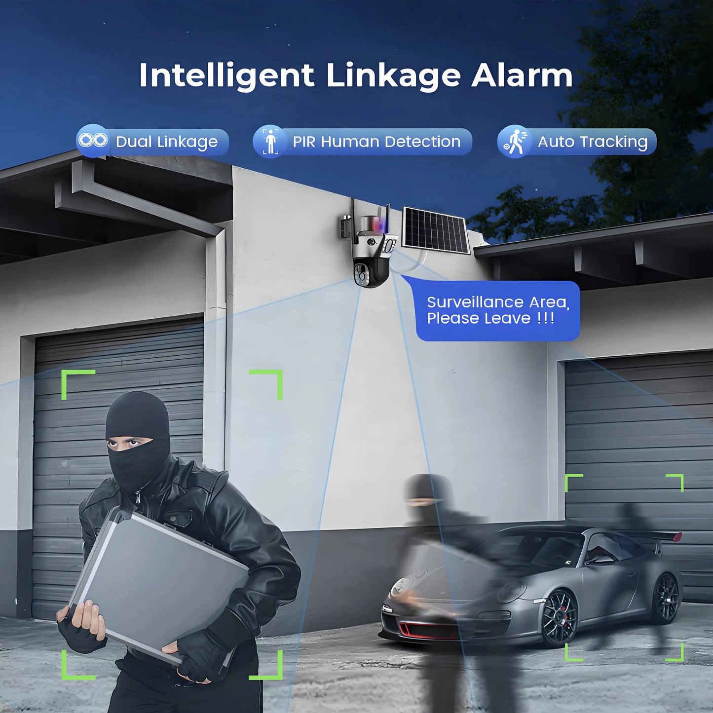 SolarEye 4K™ – 8MP AI-Powered Security Camera with 360° Monitoring, 4G SIM & Solar Charging