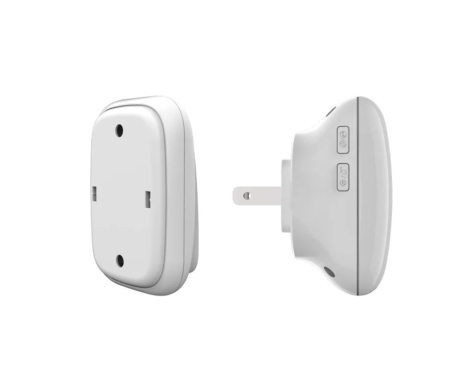Lunzo Self-Powered Wireless Doorbell – Waterproof, 150M Range, 38 Chimes, No Battery Needed