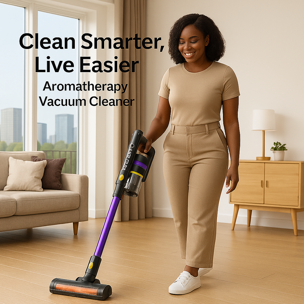 Laresar X11™ – 55000Pa Smart Cordless Vacuum | 60 Min Runtime & LED Floor Brush