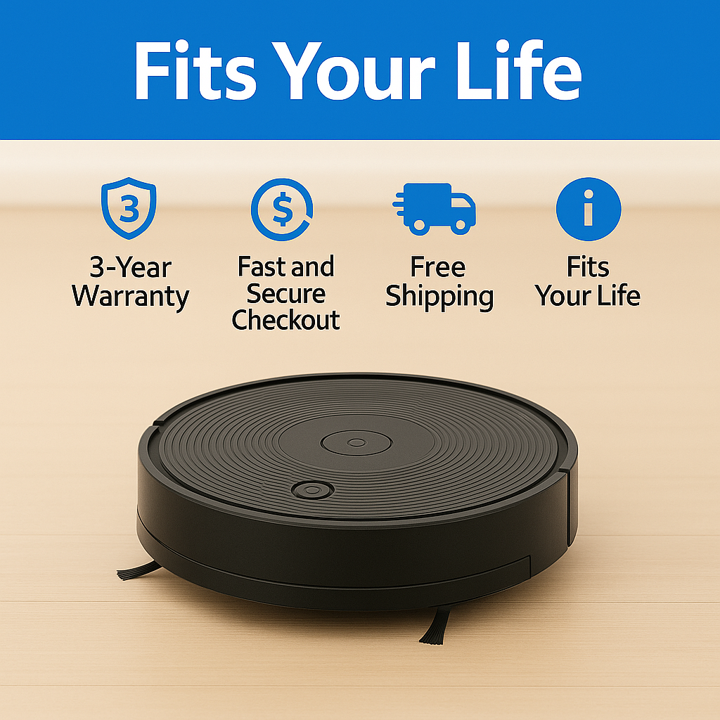 ABIR X6PRO™ 3-in-1 Smart Robot Vacuum – 6000Pa Suction, Visual Navigation, Virtual Barriers, Alexa Compatible