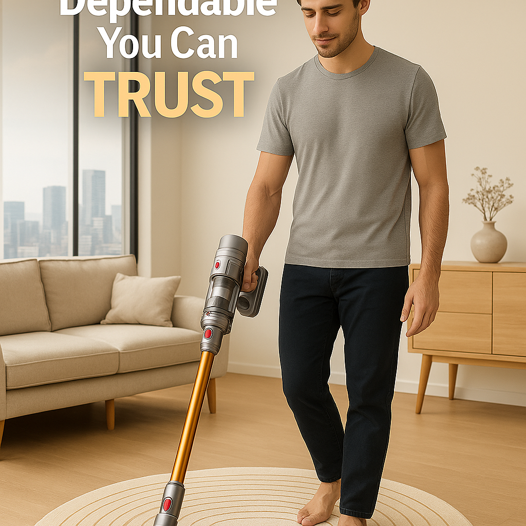 ABIR VC205™ – 27,000Pa Cordless Smart Vacuum with Auto Dust Detection & HEPA Filtration