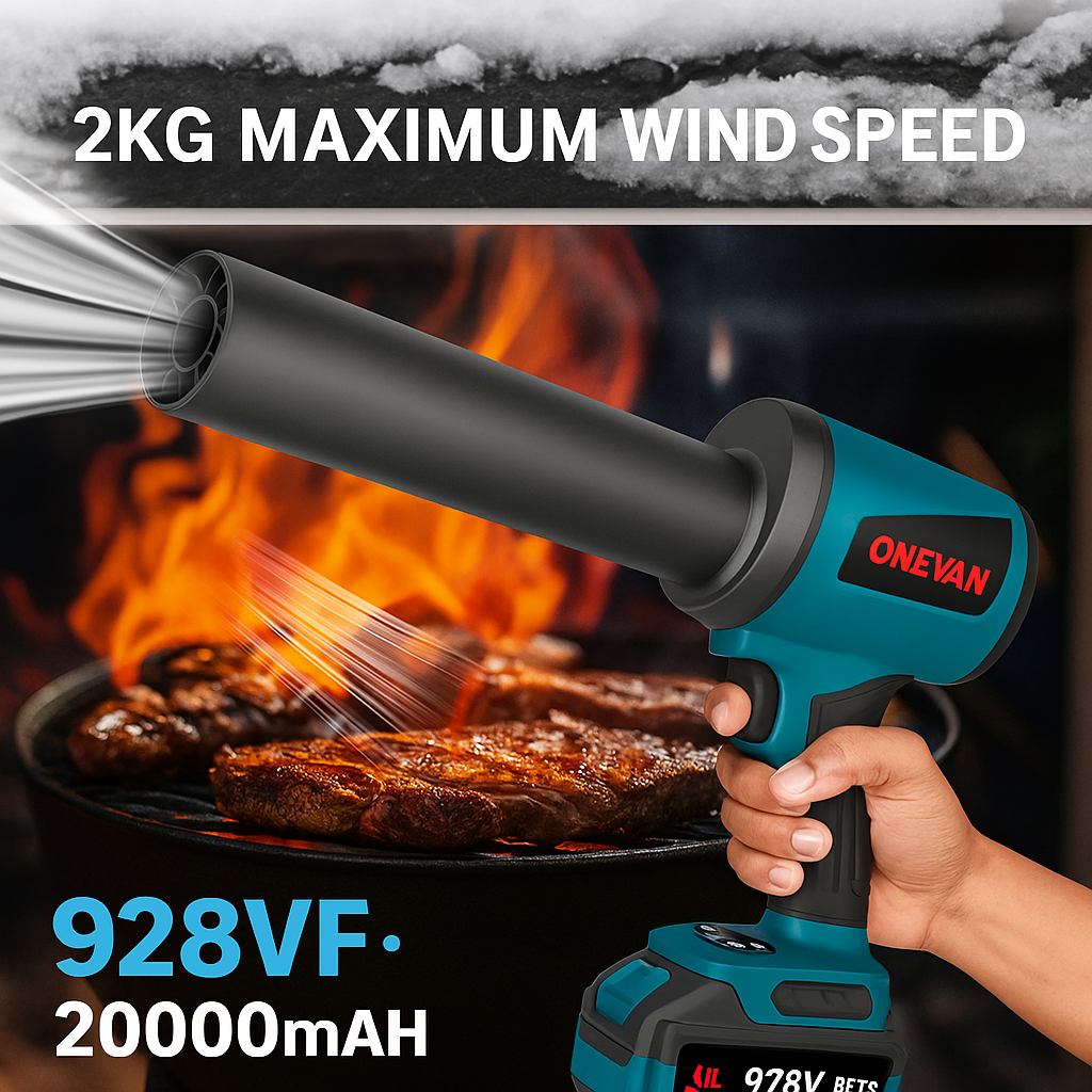 JetBlow X300™ – Wireless Turbo Blower with Dual Mode & Brushless Motor