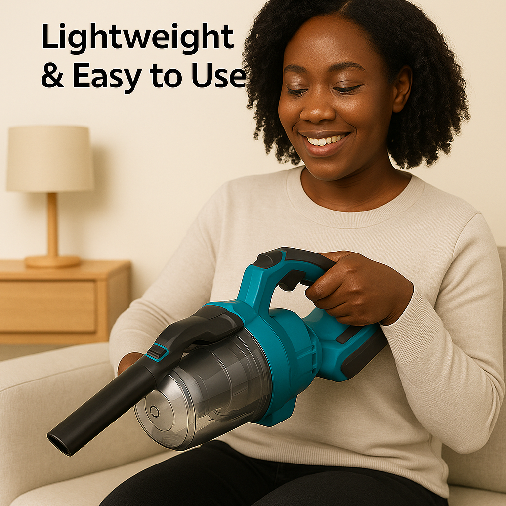 NEWBENY PowerPro™ – 1000W Cordless Vacuum for Garage, Home & Construction Cleaning