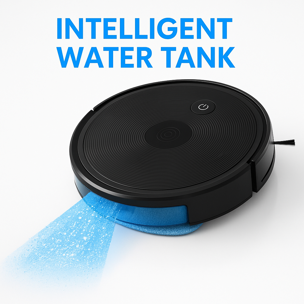 ABIR X6PRO™ 3-in-1 Smart Robot Vacuum – 6000Pa Suction, Visual Navigation, Virtual Barriers, Alexa Compatible