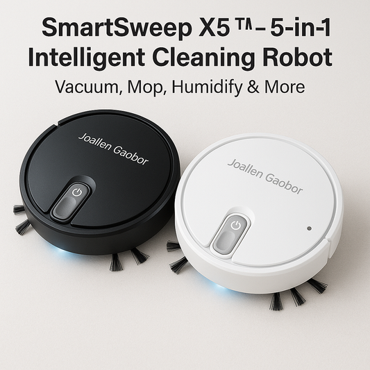 SmartSweep X5™ 5-in-1 Robot Vacuum – Vacuum, Mop, Humidify & Quiet Cleaning