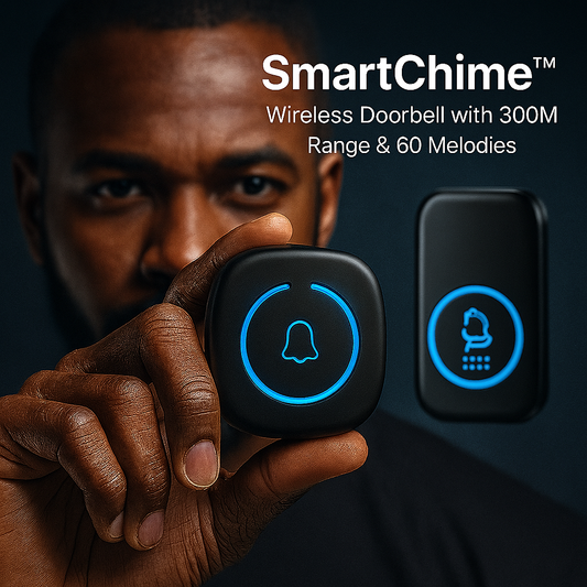 SmartChime™ – Wireless Doorbell with 300M Range & 60 Melodies