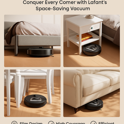 Lefant M330 Pro™ Robot Vacuum & Mop – 5000Pa LiDAR, WiFi, Pet-Friendly