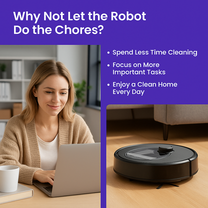 Lefant M330 Pro™ Robot Vacuum & Mop – 5000Pa LiDAR, WiFi, Pet-Friendly