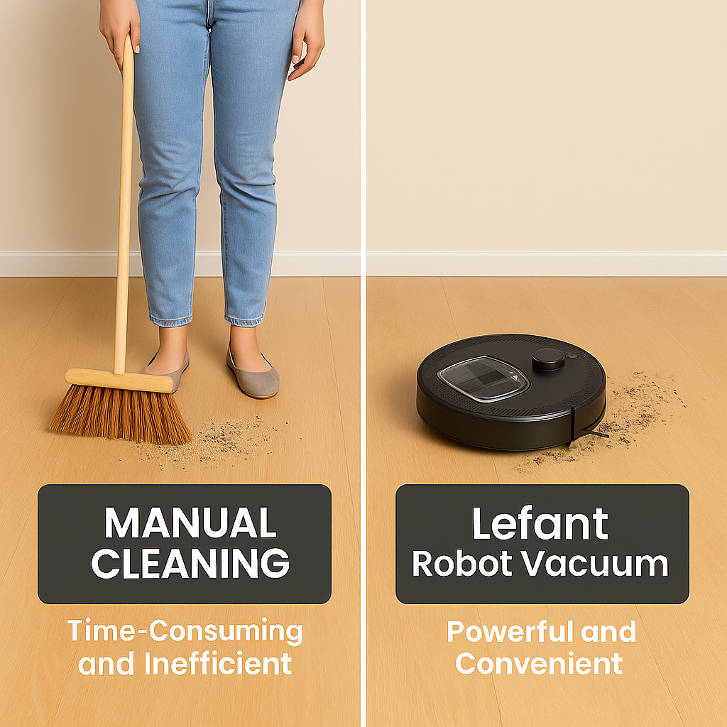 Lefant M330 Pro™ Robot Vacuum & Mop – 5000Pa LiDAR, WiFi, Pet-Friendly