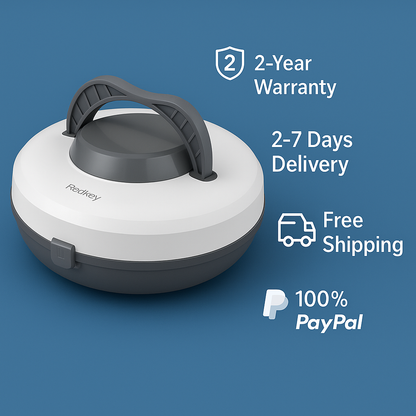 Redkey S100™ Cordless Robotic Pool Vacuum – IPX8 Waterproof, 130min Runtime & Smart Self-Parking