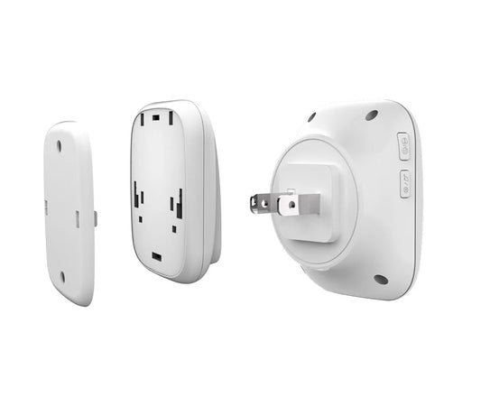 Lunzo Self-Powered Wireless Doorbell – Waterproof, 150M Range, 38 Chimes, No Battery Needed