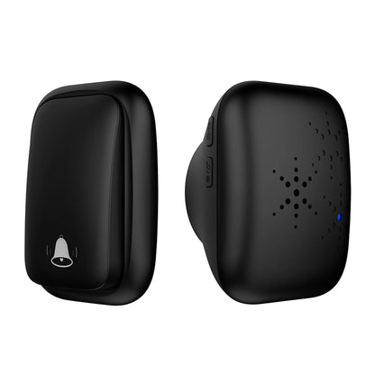 Lunzo Self-Powered Wireless Doorbell – Waterproof, 150M Range, 38 Chimes, No Battery Needed
