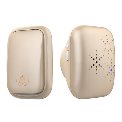 Lunzo Self-Powered Wireless Doorbell – Waterproof, 150M Range, 38 Chimes, No Battery Needed