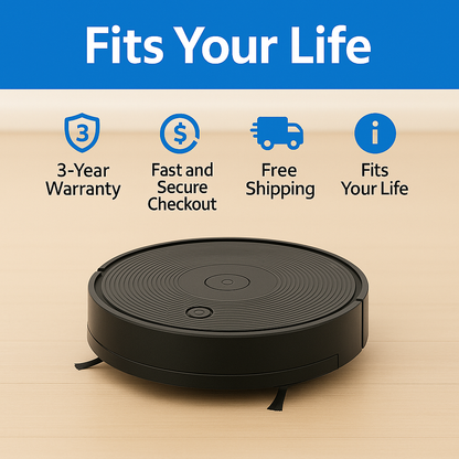 ABIR X6PRO™ 3-in-1 Smart Robot Vacuum – 6000Pa Suction, Visual Navigation, Virtual Barriers, Alexa Compatible