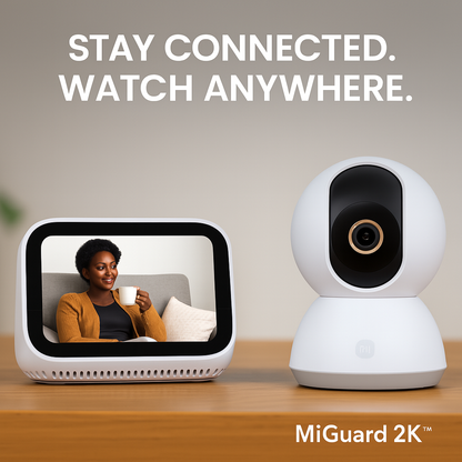 MiGuard 2K™ by Xiaomi – 360° Smart Home Security Camera with AI Detection & Night Vision