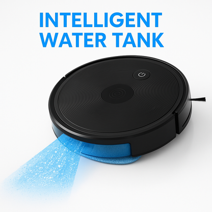 ABIR X6PRO™ 3-in-1 Smart Robot Vacuum – 6000Pa Suction, Visual Navigation, Virtual Barriers, Alexa Compatible